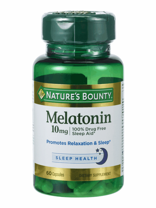 Nature's Bounty Melatonin 10 mcg 60 Capsules