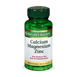 Nature's Bounty Calcium, magnesium,zinc 100 tablets