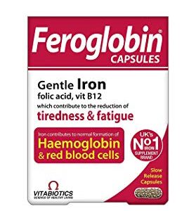 Vitabiotics Feroglobin Capsules 30s UK