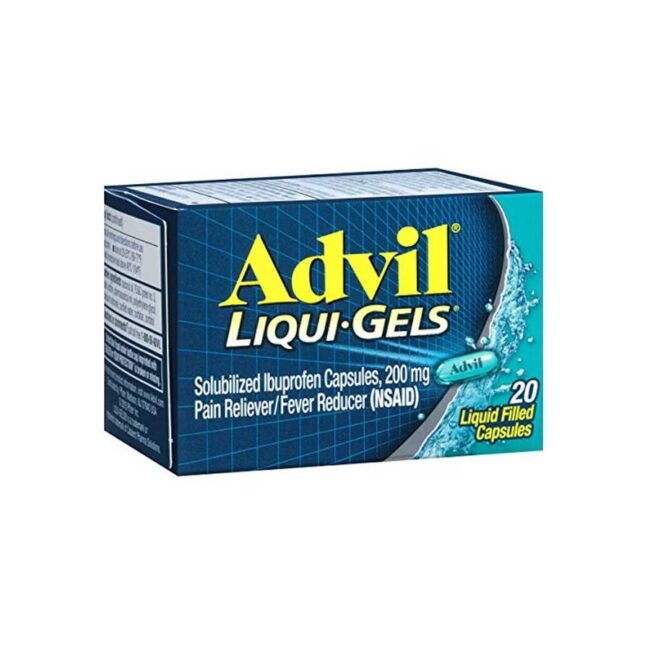 Advil Liqui Gel Pain Reliever/Fever Reducer  200mg