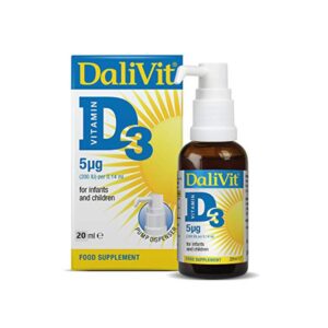Dalivit Vitamin D3 Pump Dispenser 5ug 20ml