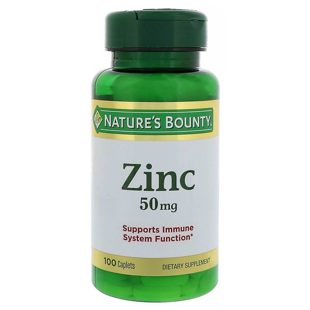 Nature's Bounty Zinc 50 mg (100 Caplets) Nature's Bounty MB IMPORTS