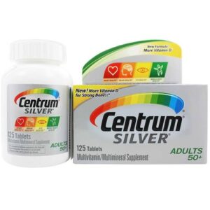 Centrum Silver Adult 50+ 125 Tablets