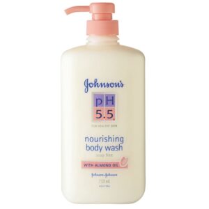 JOHNSON'S pH 5.5 Body Wash Almond Oil (750ml)