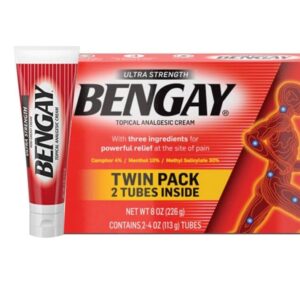 Ultra Strength Bengay Pain Relieving Cream 2pcs Box
