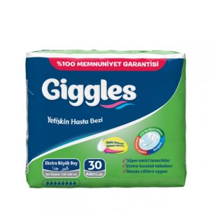 Giggles Adult Diapers Jumbo Extra Large 30 pcs 90+kg