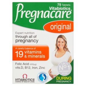Vitabiotics Pregnacare Original Vitamins 75 tablets