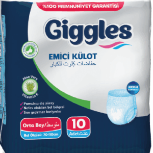 GIGGLES ADULT PANTS MEDIUM SIZE 10PCS