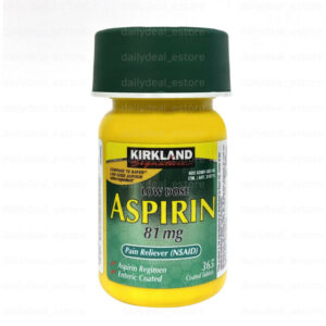 Kirkland Signature Low Dose Aspirin 81 Mg. 365 Tablets