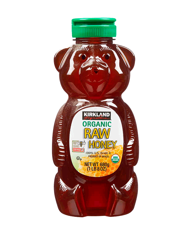 Kirkland Signature Organic Raw Honey Bear