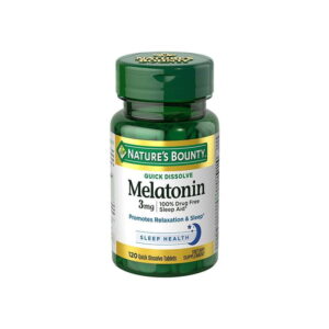 Nature's Bounty Melatonin 3 mcg 120 Tablets