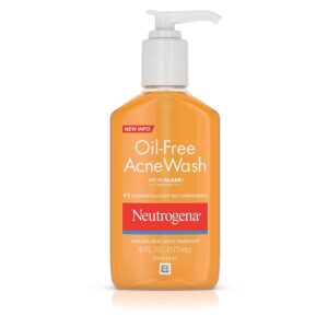 oil free acne wash neutrogena