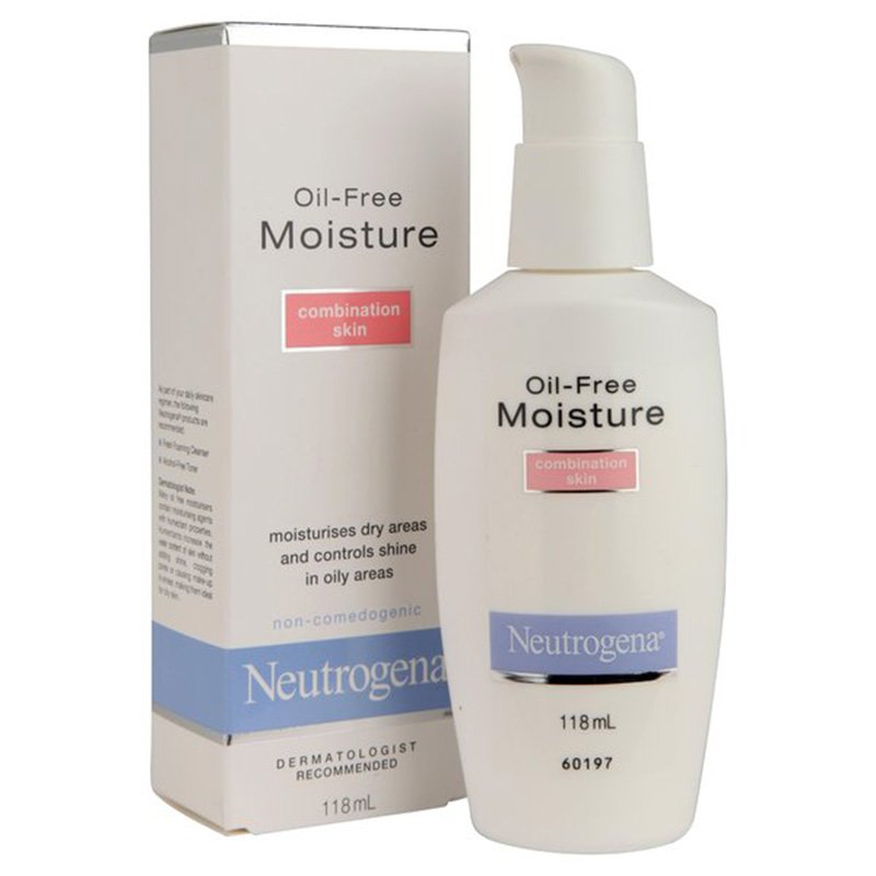 oil free moisture combination skin