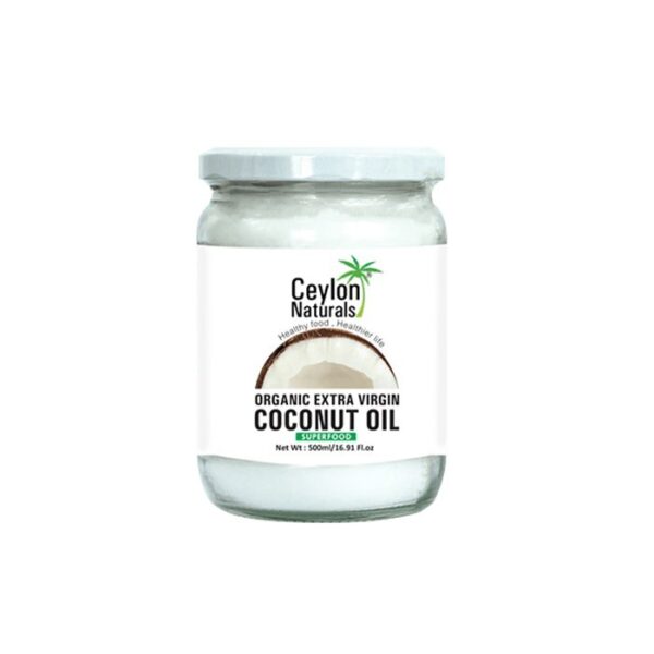 Ceylon Naturals Organic Extra Virgin Coconut Oil 500ml