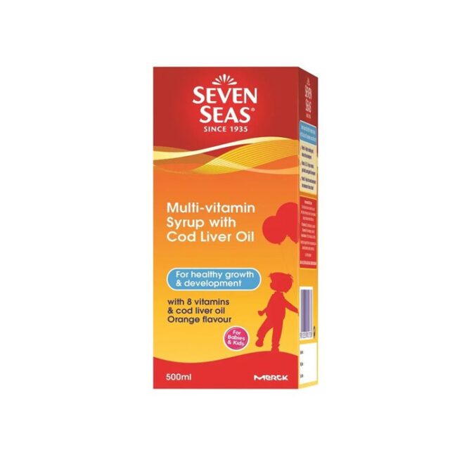 SEVEN SEAS Multivitamin Syrup With Cod Liver Oil 500ml