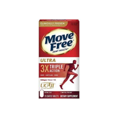 Schiff Move Free Ultra Triple Action with Type II Collagen, 75 Tablets