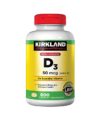 Kirkland  D3 50mcg 600 Softgels