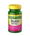 Spring Valley Biotin 1000mcg 150 Softgels