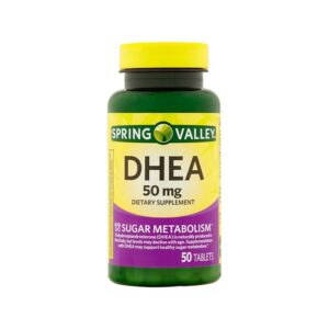 Spring Valley DHEA 50mg 50 Tablets