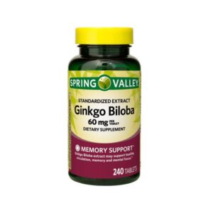 Spring Valley Ginkgo Biloba 60mg 240pcs