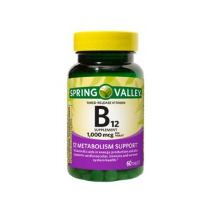 Spring Valley Vitamin B12 1000mcg 60 Tablet