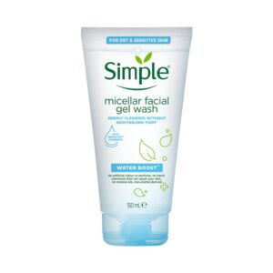 Simple Water Boost Micellar Facial Gel Wash