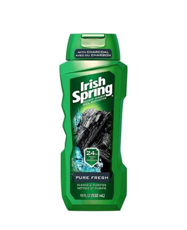 Irish Spring Pure Fresh With Charcoal Body Wash 532ml