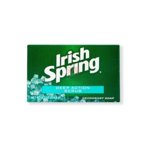 irish spring deep action scrub deodorant soap