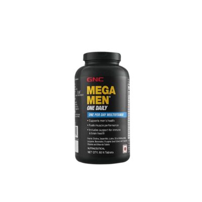 Gnc Mega men Energy One daily Multi 60 tabs