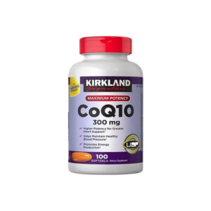 Kirkland Signature CoQ10 300mg 100 Softgels