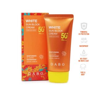 Dabo White Sun Block Cream 50+