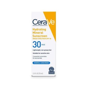 Cerave Hydrating Mineral Sunscreen 75ml