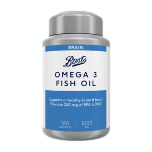 Boots Omega 3 Fish Oil 1000mg 180 Capsules