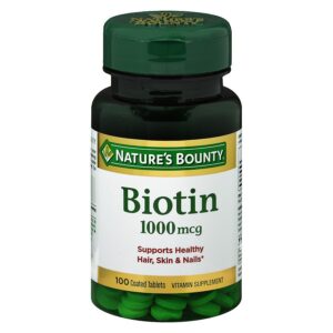 Nature’s Bounty Biotin 1000 Mcg 100 Tablet