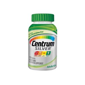 Centrum Silver Multivitamin for Adults 50+ 220 Tablets