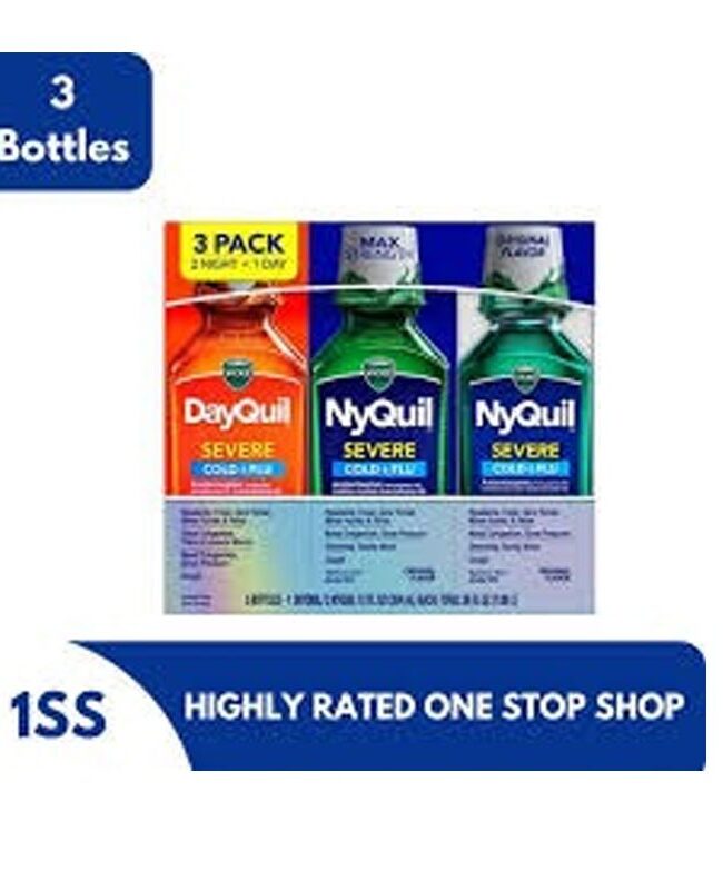 Vicks DayQuil NyQuil 3PCS Pack